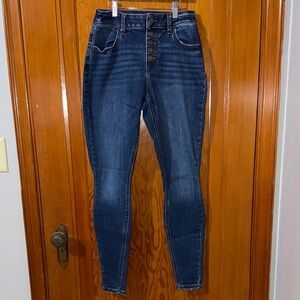 Maurices MJeans Dark Blue High Rise Jeans